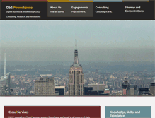 Tablet Screenshot of db2powerhouse.com